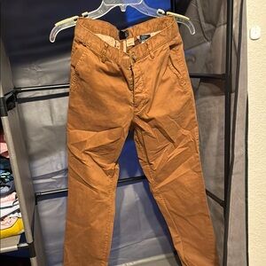 H&M Tan Chinos Classic Straight-Leg